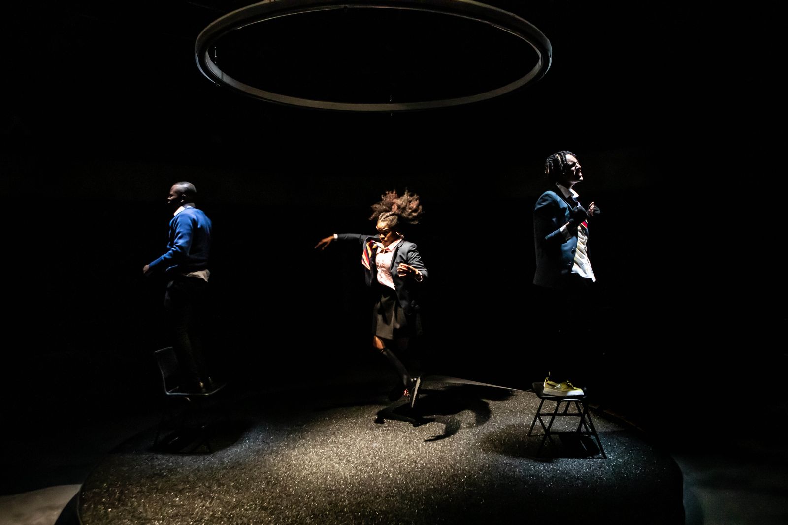 Production shot from Little Baby Jesus