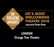 UK's most welcoming theatre award logo